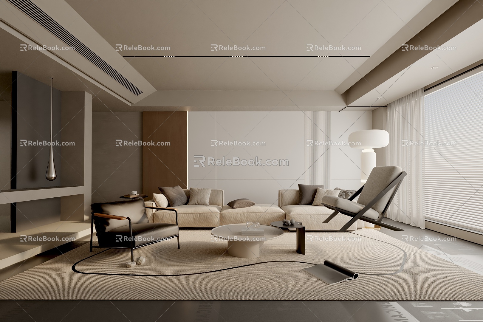 Living room 3d model