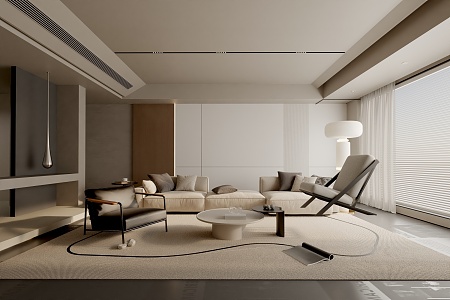 Living room 3d model