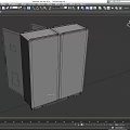 Distribution Box Central Control Power Supply Box Distribution Cabinet General Control Electric Box Substation Transformer Low Face Number Low Mold Simple Mold Game Video Level Super Realistic 3d model