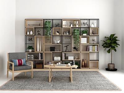 Modern Shelf Bookshelf model