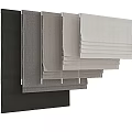 Stylish Roman Blinds In Various Neutral Tones For Modern Home Decor
