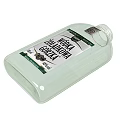 Borzom Vodka Transparent Green Glass Bottle With White Label And 40% Alcohol Content