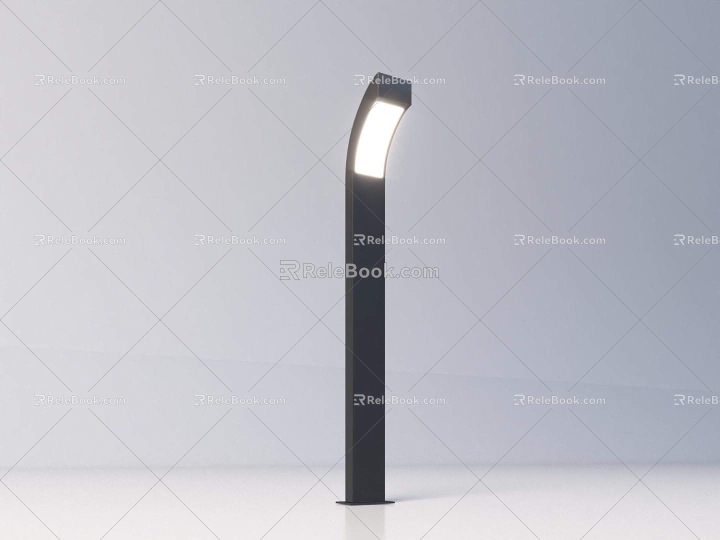 Outdoor lamp material 3d model