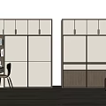 Modern Wardrobe Design With Double Doors White And Wooden Storage Cabinets