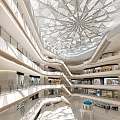 Style Mall Lobby Pick Empty 3d model