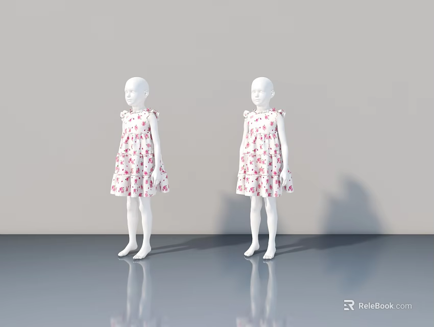 Elegant Modern Swing Door With Glass Panel For Home Interior Decoration 3d model