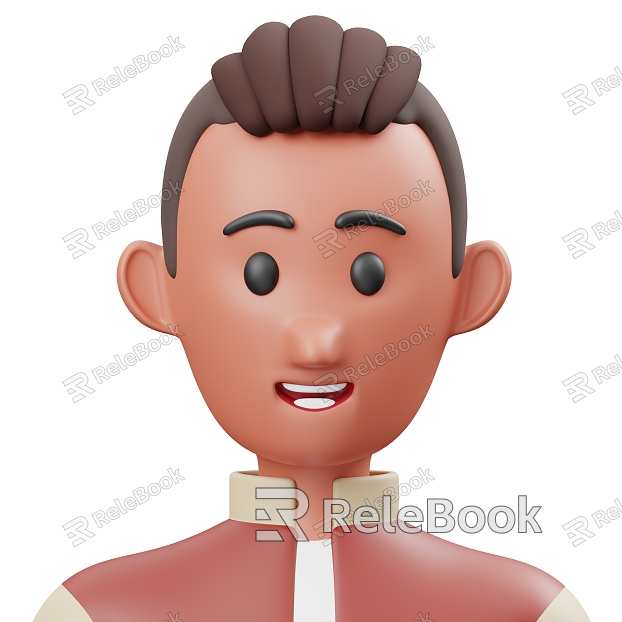 Cartoon Man Cartoon Avatar Cartoon Characters Virtual Characters model