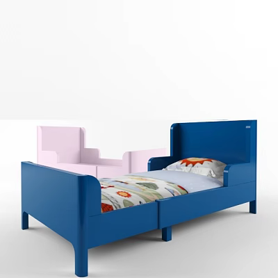 Children's bed 3d model Children's bed 3d model
