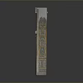 Scenic Landscape Tile Wall Design With Intricate Floral Patterns And Natural Scene Details