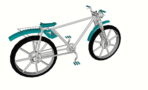 Bicycle Transportation 3d model