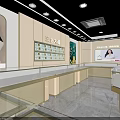 Elegant Jewelry Store Interior Design With Glass Display Cases And Modern Decor