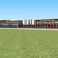 Modern Hydee International Trade Mall Exterior With Storefronts Entrance And Parking Area