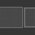 Sturdy Metal Mesh Equipment Panels With Frame And Grid Design For Industrial Use