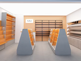 Modern Cosmetics Store 3d model