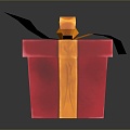 Gift Box Ribbon Box Birthday Gift Packaging Box Gift 3d model