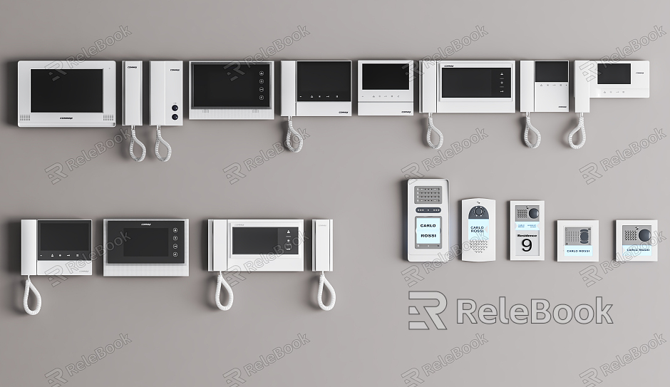 Modern video doorbell videophone model