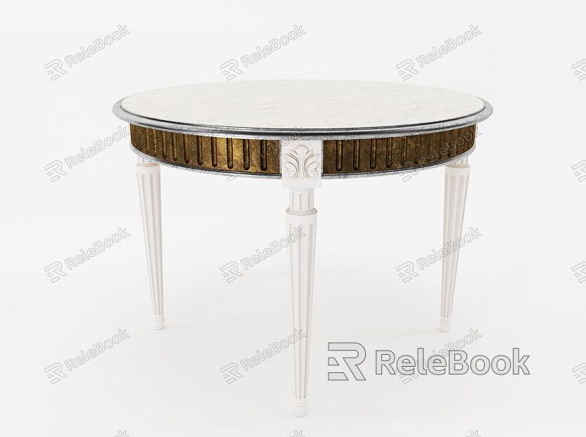 European round table table model