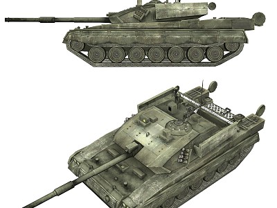 Modern Tanks model