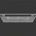 Sturdy Metal Grid Equipment Tray Featuring Reinforced Handles and Industrial Design