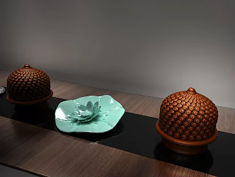 New Chinese Style Ornaments Aromatherapy Furnace 3d model