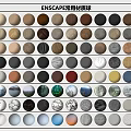 PBR material ball wall panel background wall PBR material 3d model