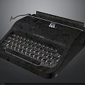 Vintage CONONA Typewriter With Retro Keyboard And Classic Mechanical Design