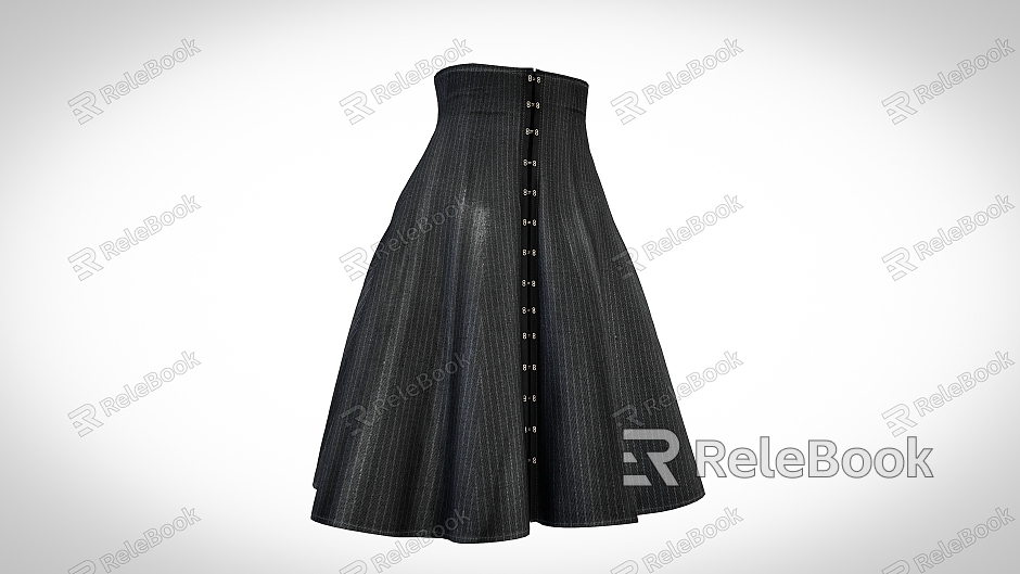 Clothes Skirt Ladies Skirt Black Skirt model