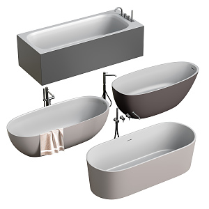 Modern Bathtub 3d model