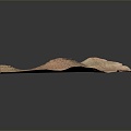 Geography, topography, mountain shape, ridge, ridge, valley, mountain range, canyon, geomorphology, mountain peak, mountain body 3d model