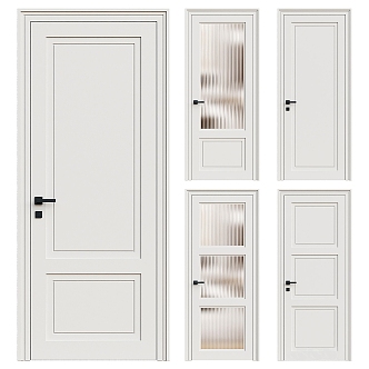 Interior door 3d model