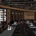The Modern Bar 3d model