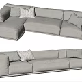 Modern Multiplayer Sofa 3d model