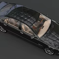 Black Mercedes-Benz Sedan With Elegant Body Design Luxury Interior And Alloy Wheels