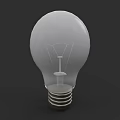 Minimalist Table Lamp with White Bulb Design for Modern Home Lighting Decor