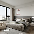 Modern Bedroom 3d model