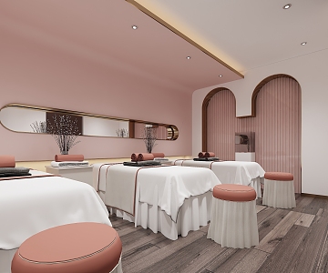 Modern SPA Beauty Room 3d model