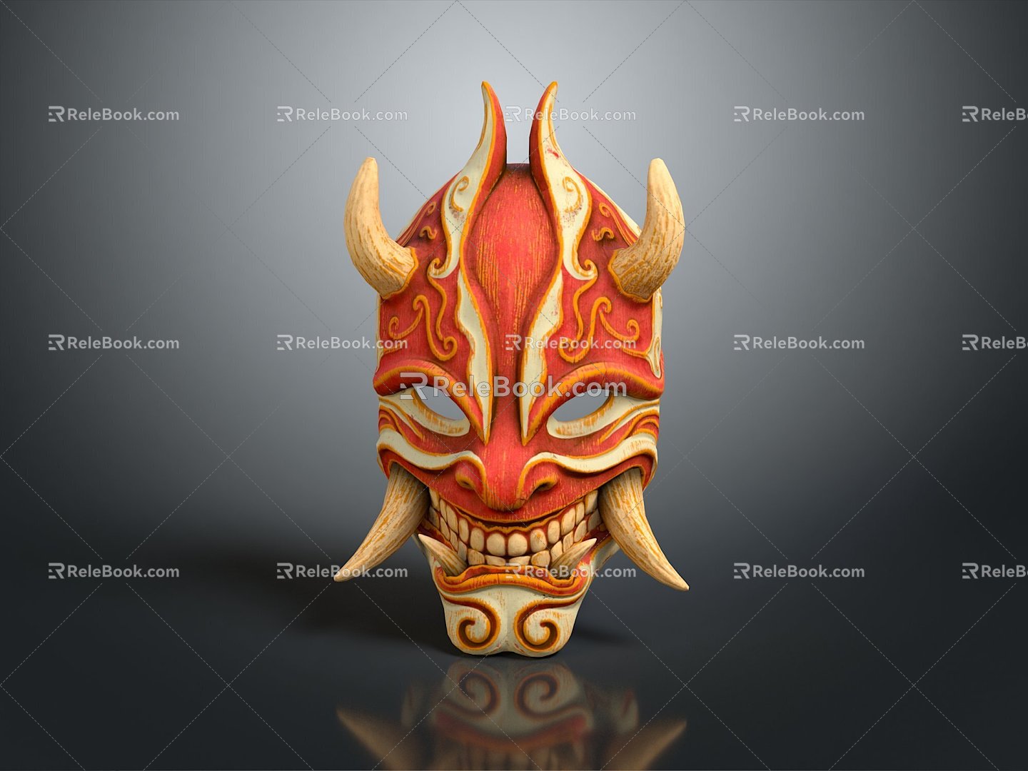 Mask Game Mask Monster Mask Totem Mask Cartoon Mask Animal Mask Realistic 3d model