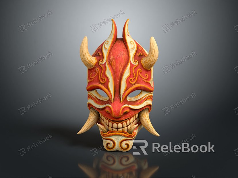 Mask Game Mask Monster Mask Totem Mask Cartoon Mask Animal Mask Realistic model