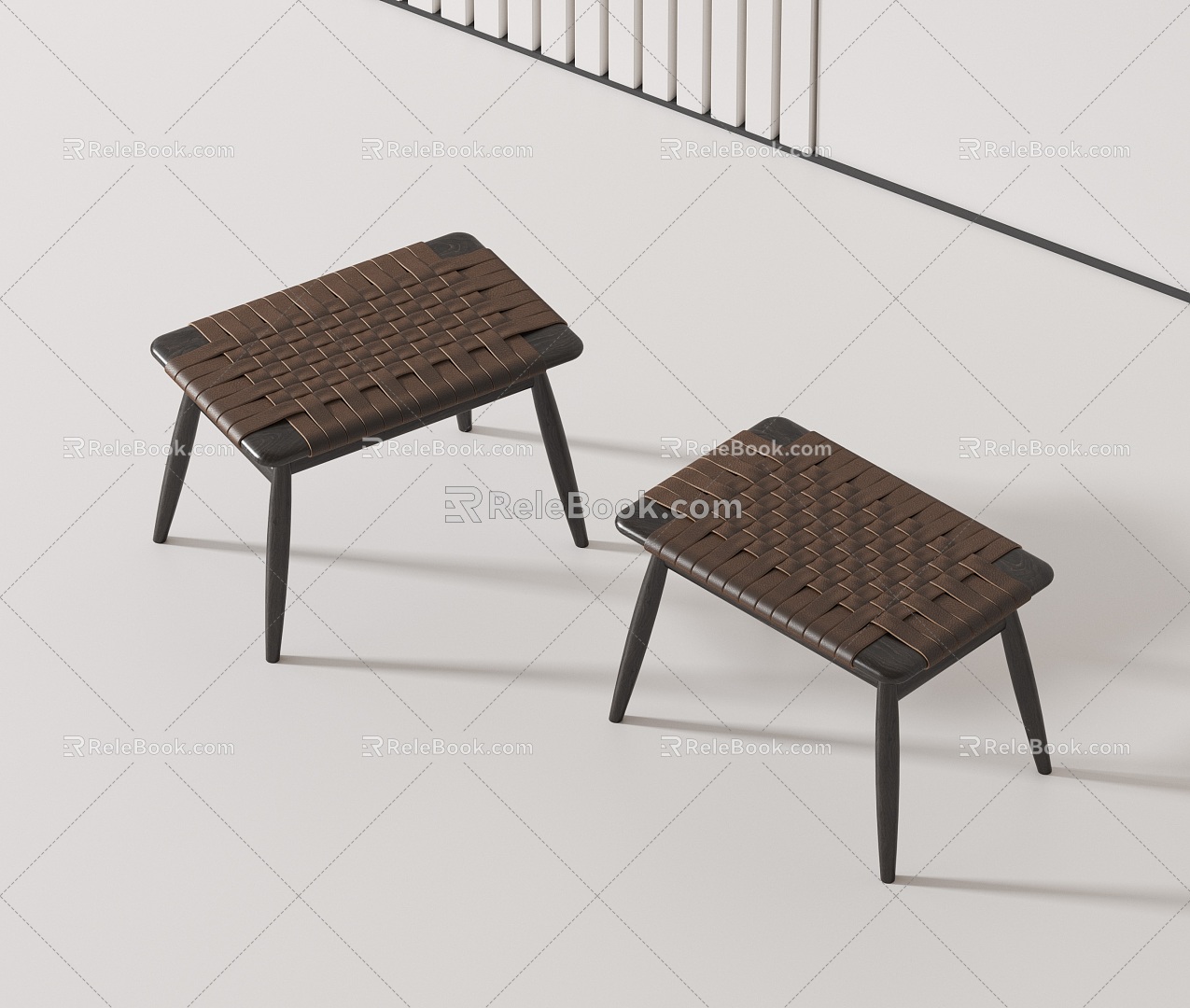 Modern Stool 3d model