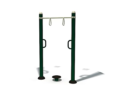 Modern Wooden Swing Door with Glass Panel and Smooth Operation Design 3d model