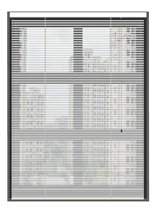 Modern venetian blinds 3d model