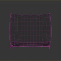 Hockey goal net football goal goal life supplies 3d model