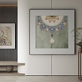 New Chinese Decorative Painting 3d model