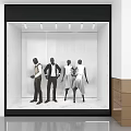 Modern Window 3d model