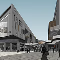 Modern Commercial Building Liu Laogen Stage 3d model