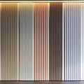 Modern panel combination 3d model