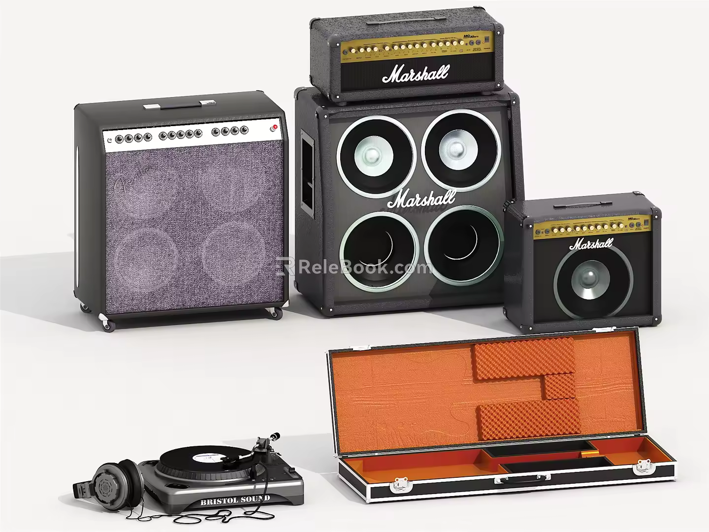 Modern audio speaker music player 3d model
