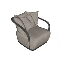Single sofa 3d model