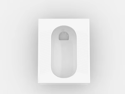 squatting pan 3d model