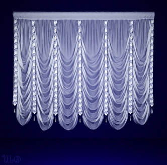 Roman Curtain 3d model